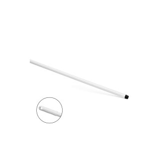 Glasfaser-Stiel 150 cm wei&szlig;