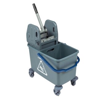 








Sprintus CombiX MINI Fahreimer, kompakter Fahreimer aus robustem grauem Kunststoff, gummierte Lenkrollen, stabile Mopp-Presse, blauer 35-Liter-Eimer mit Henkel, modulare Trennwand, nutzbar als Einfach- oder Doppelfahreimer, platzsparender Aufbau, Ma&szlig;e 70 x 38 x 80 cm





&nbsp;


&nbsp;







&nbsp;