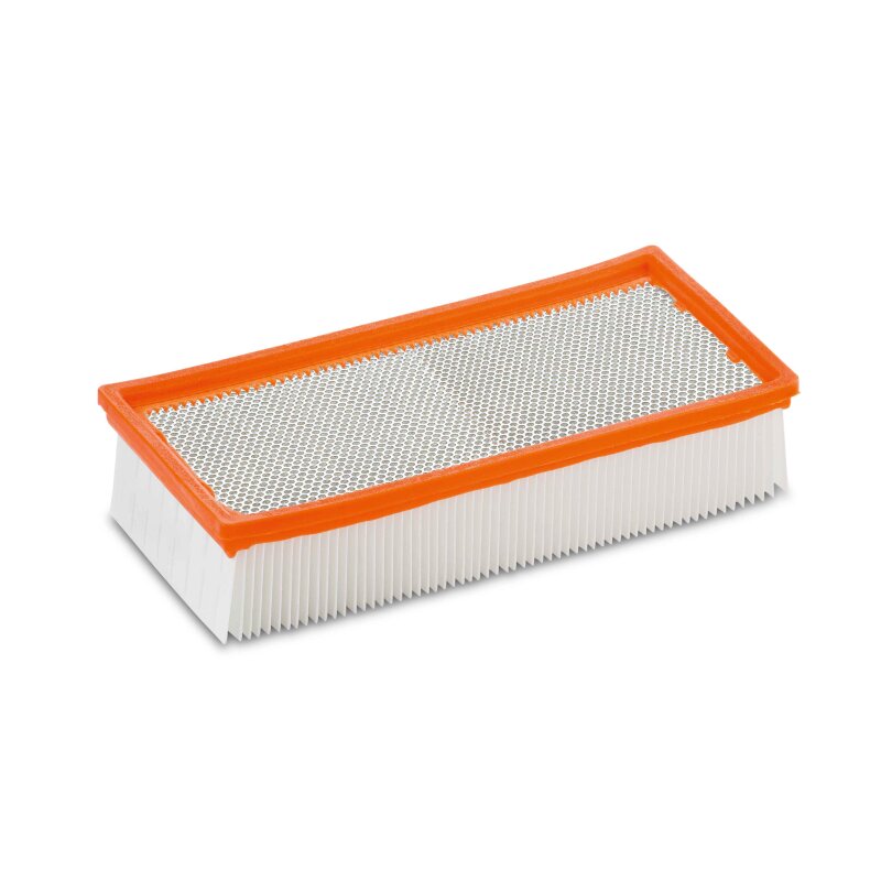 Trade-Shop Filtro A Lamelle Piatto Per Kärcher KM 70/30 C - Ricambio Compatibile OEM 150x65x275 Mm