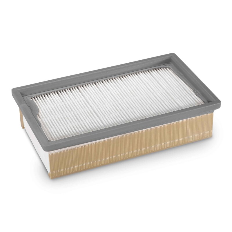 2 Filtri A Cassetta Per Aspirapolvere Kärcher Xpert NT 360, 361, 362 Eco, NT 561 Eco Te - Multicolore, Carta
