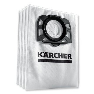 4 Stk. Original K&auml;rcher Vlies-Staubsaugerbeutel f&uuml;r WD 5 Premium
