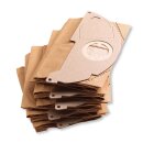 5 Stk. Original K&auml;rcher Papier-Staubsaugerbeutel f&uuml;r A 2014 CarVac