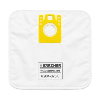 5 Stk. Original K&auml;rcher Vlies-Staubsaugerbeutel f&uuml;r VC 6400