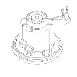 Original K&auml;rcher Saugmotor f&uuml;r 1.195-134.0