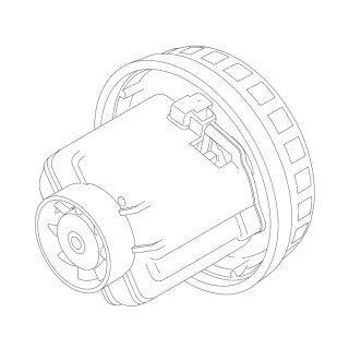 Original K&auml;rcher Saugmotor f&uuml;r NT 48/1