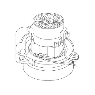Original K&auml;rcher Saugmotor f&uuml;r Chariot CV 60/1 RS