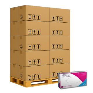 Bingold Einweghandschuhe Nitril 35PLUS, wei&szlig; L Palette