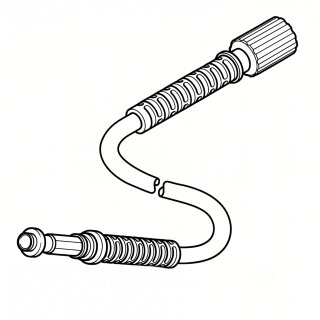Original K&auml;rcher 7,5 m Hochdruckschlauch 130 bar 9.082-057.0