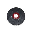 Schrubbb&uuml;rste f&uuml;r IPC-Gansow 88&nbsp;BF&nbsp;85 roter&nbsp;Flansch