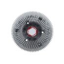 Schrubbb&uuml;rste f&uuml;r IPC-Gansow Titan&nbsp;90&nbsp;roter&nbsp;Flansch