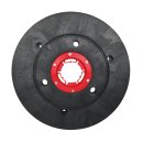 Schrubbb&uuml;rste f&uuml;r IPC-Gansow Titan&nbsp;242&nbsp;BF&nbsp;130 roter&nbsp;Flansch
