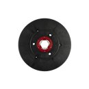 Schrubbb&uuml;rste f&uuml;r IPC-Gansow Titan&nbsp;241&nbsp;BF&nbsp;105 roter&nbsp;Flansch