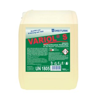 Dreiturm Variol S hochwirksamer Entkalker 10 L