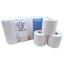 Toilettenpapier 2-lagig wei&szlig; 16 Rollen