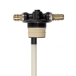 Qleen Flaschenkopf mit Rohr und Filter f&uuml;r Profi II und Disy 2. Generation