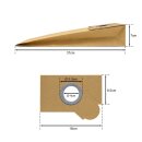 10 Stk. Papier-Staubsaugerbeutel f&uuml;r Nilco 1207